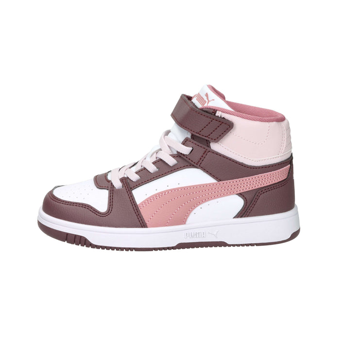 Puma Bambine e ragazze Sneakers 408801 Bianco/Rosa
