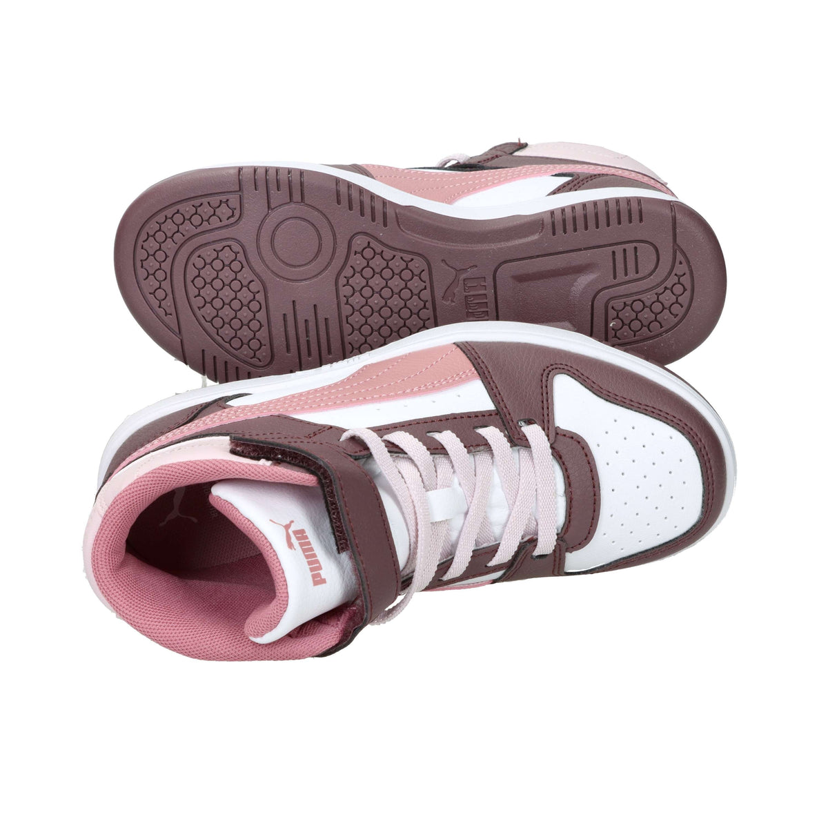 Puma Bambine e ragazze Sneakers 408801 Bianco/Rosa