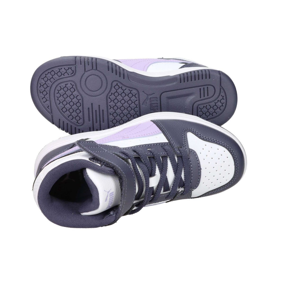 Puma Bambini e ragazzi Sneakers 408801 Bianco/Lilla