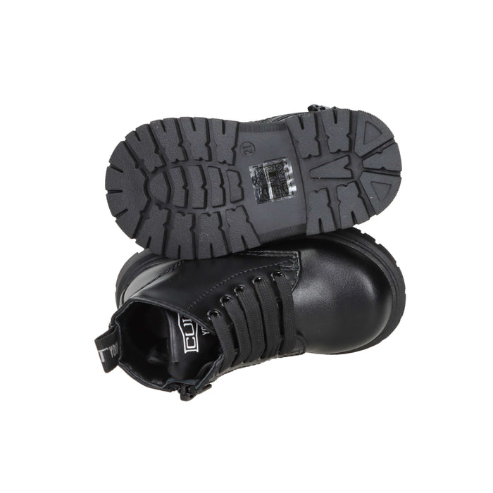 Cult Unisex bambino Anfibi T-760 Nero