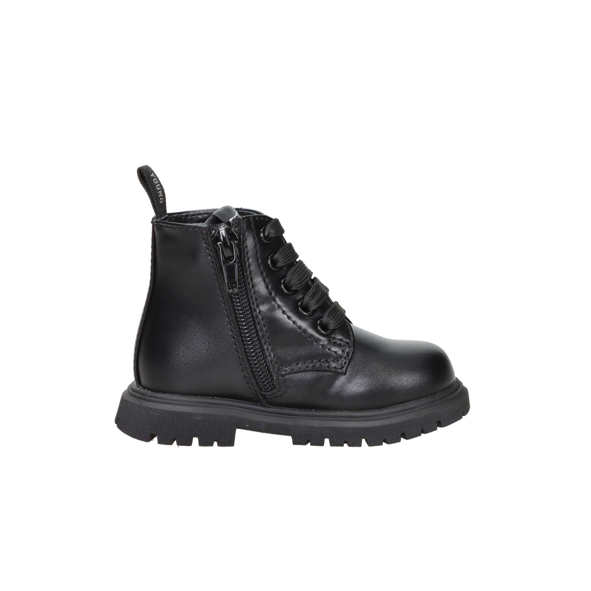 Cult Unisex bambino Anfibi T-760 Nero