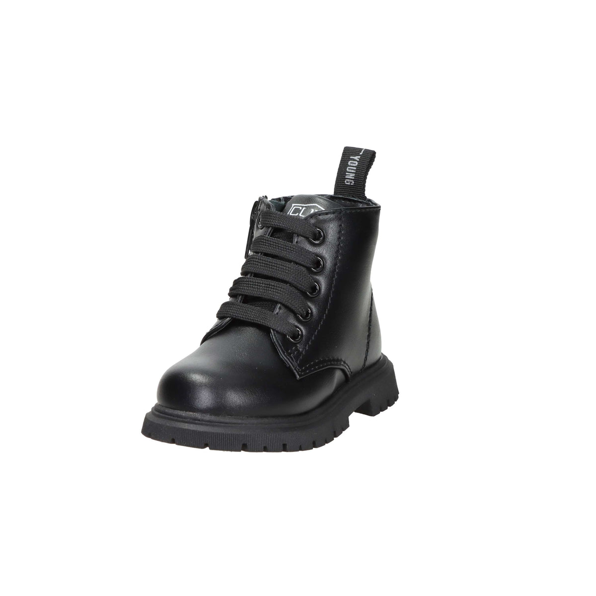 Cult Unisex bambino Anfibi T-760 Nero