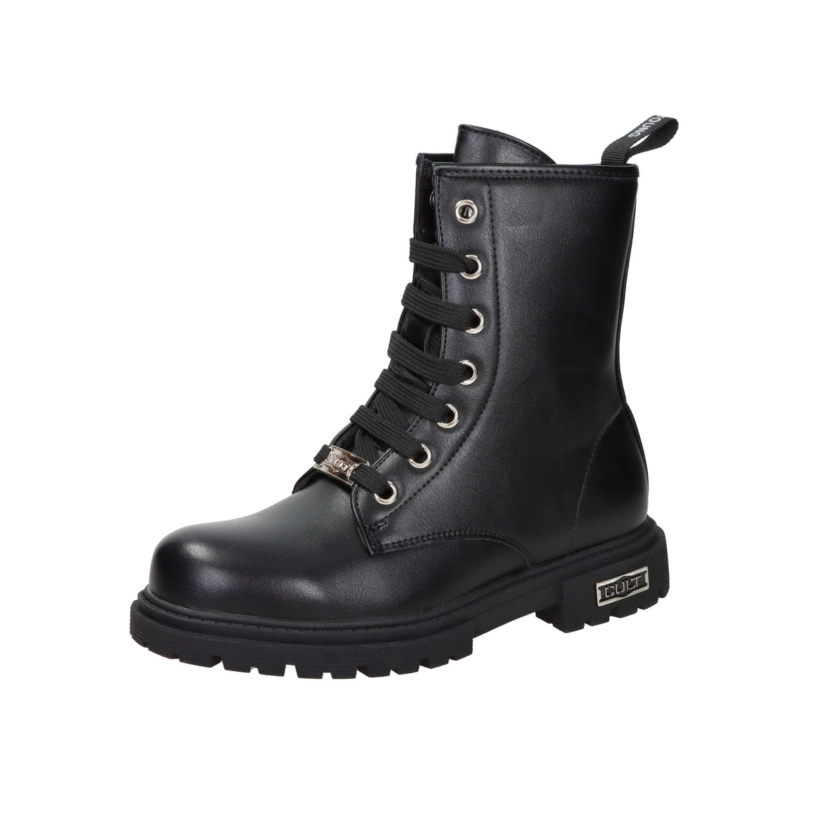 Cult Unisex bambino Anfibi T-753 Nero