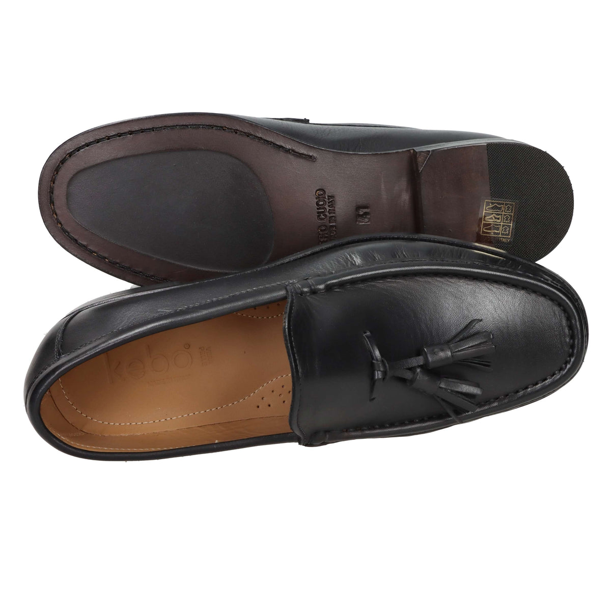 Kebo Uomo Mocassino SBG2020 Nero