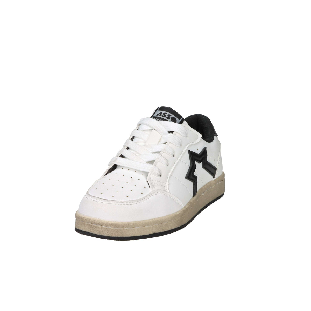 Asso Bambini e ragazzi Sneakers AG-18207 Bianco/Nero