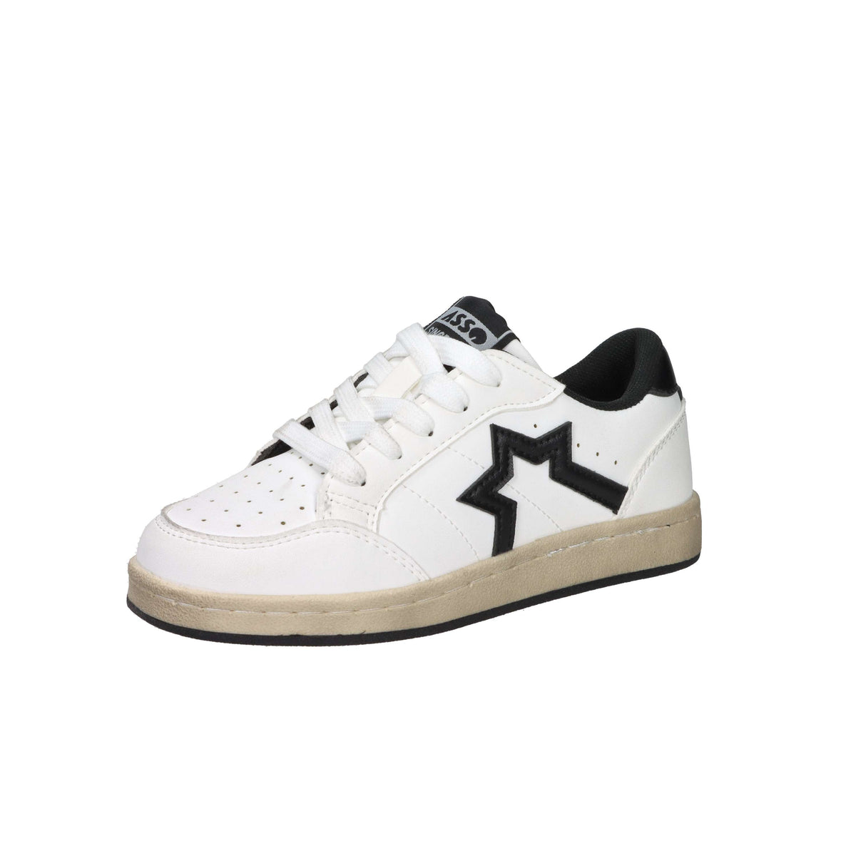 Asso Bambini e ragazzi Sneakers AG-18207 Bianco/Nero