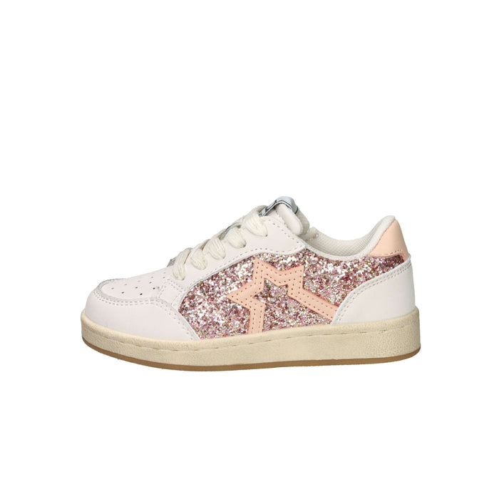 Asso Bambine e ragazze Sneakers AG-18201 Beige/Rosa
