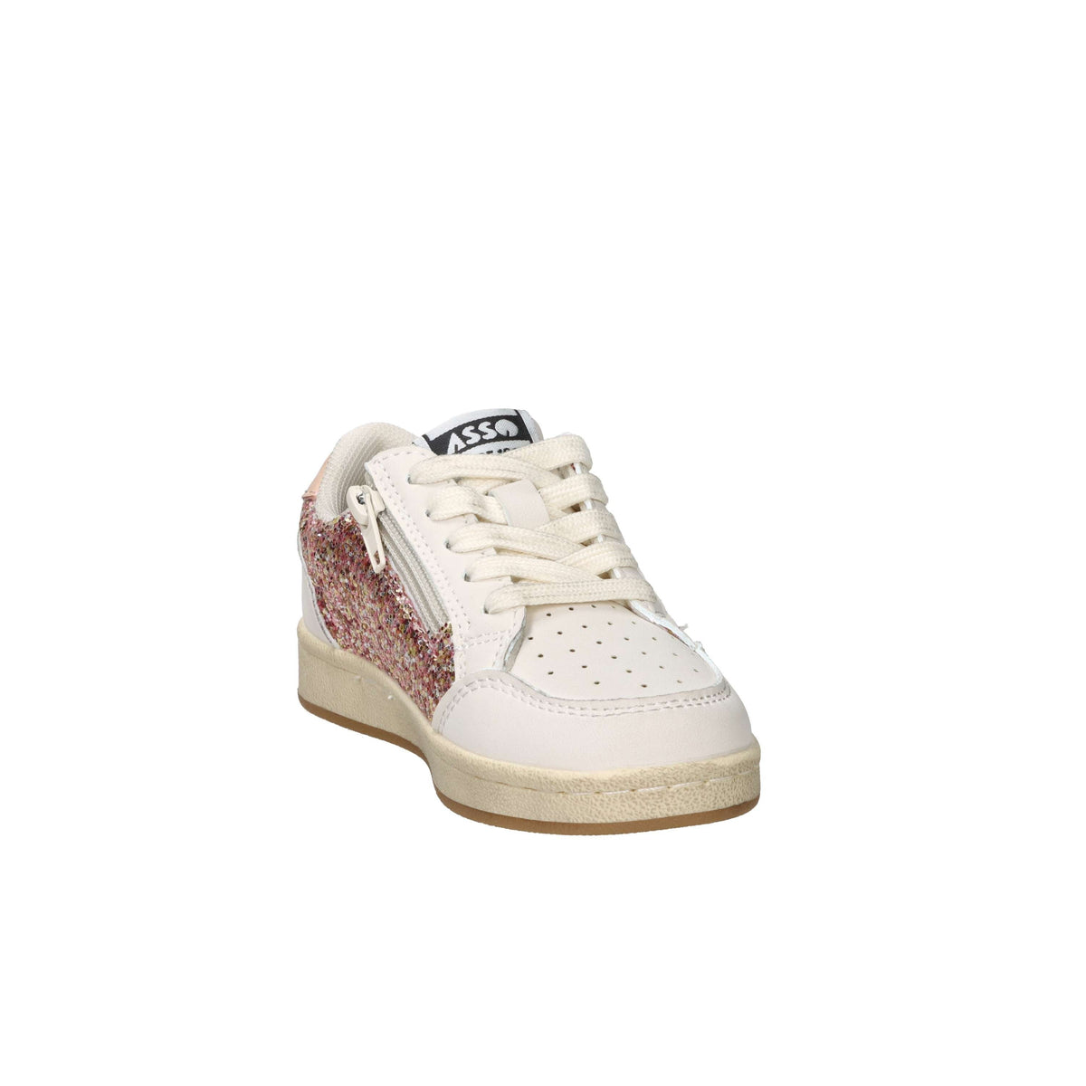 Asso Bambine e ragazze Sneakers AG-18201 Beige/Rosa