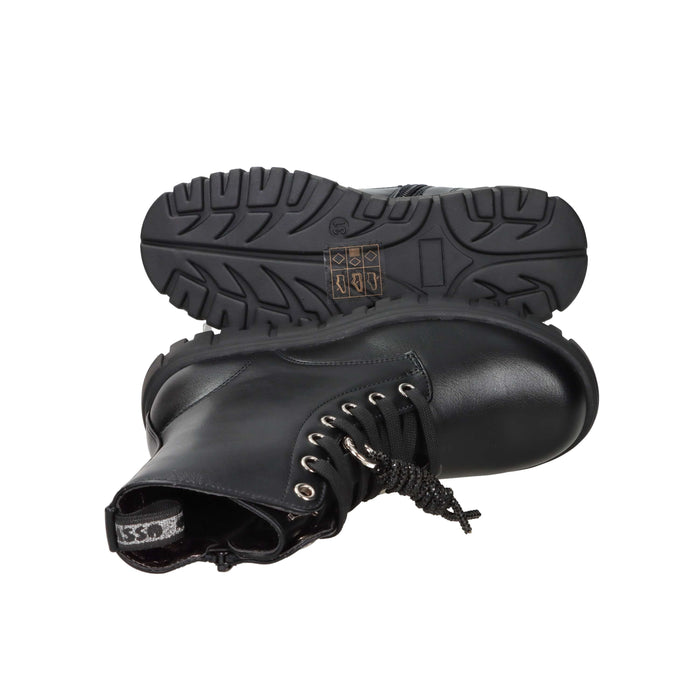 Asso Bambine e ragazze Anfibi AG-18360 Nero
