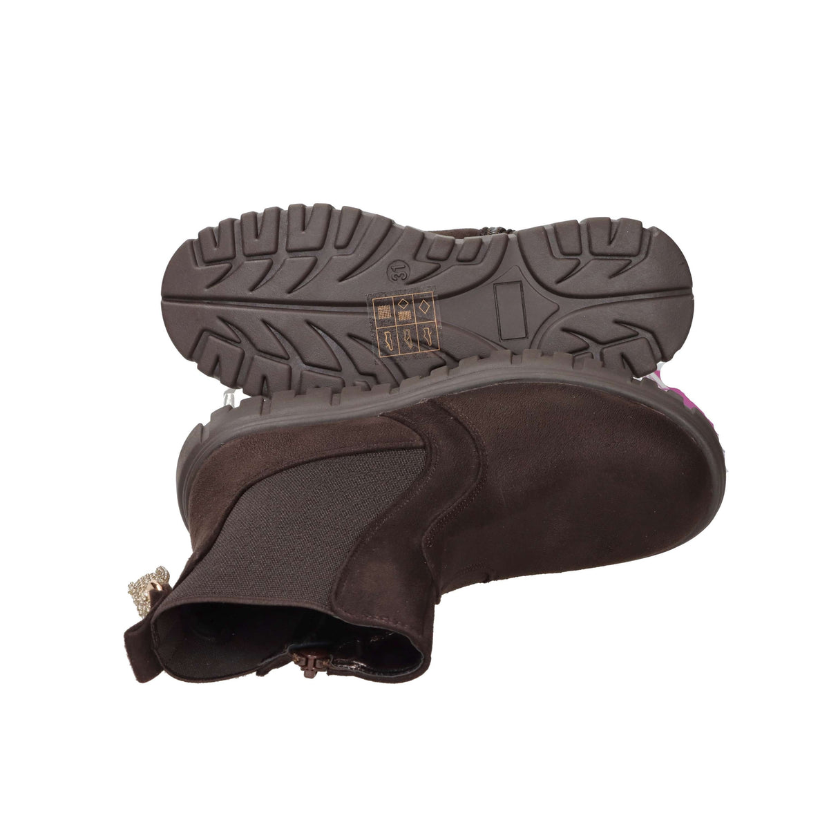 Asso Bambine e ragazze Mezzo stivaletto AG-18362 Marrone