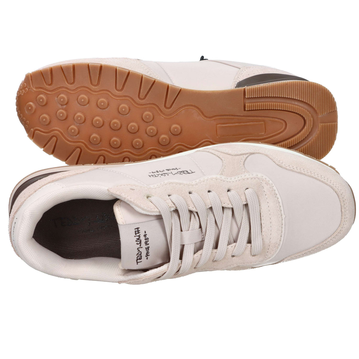 Teddy Smith Uomo Sneakers 121014 Beige