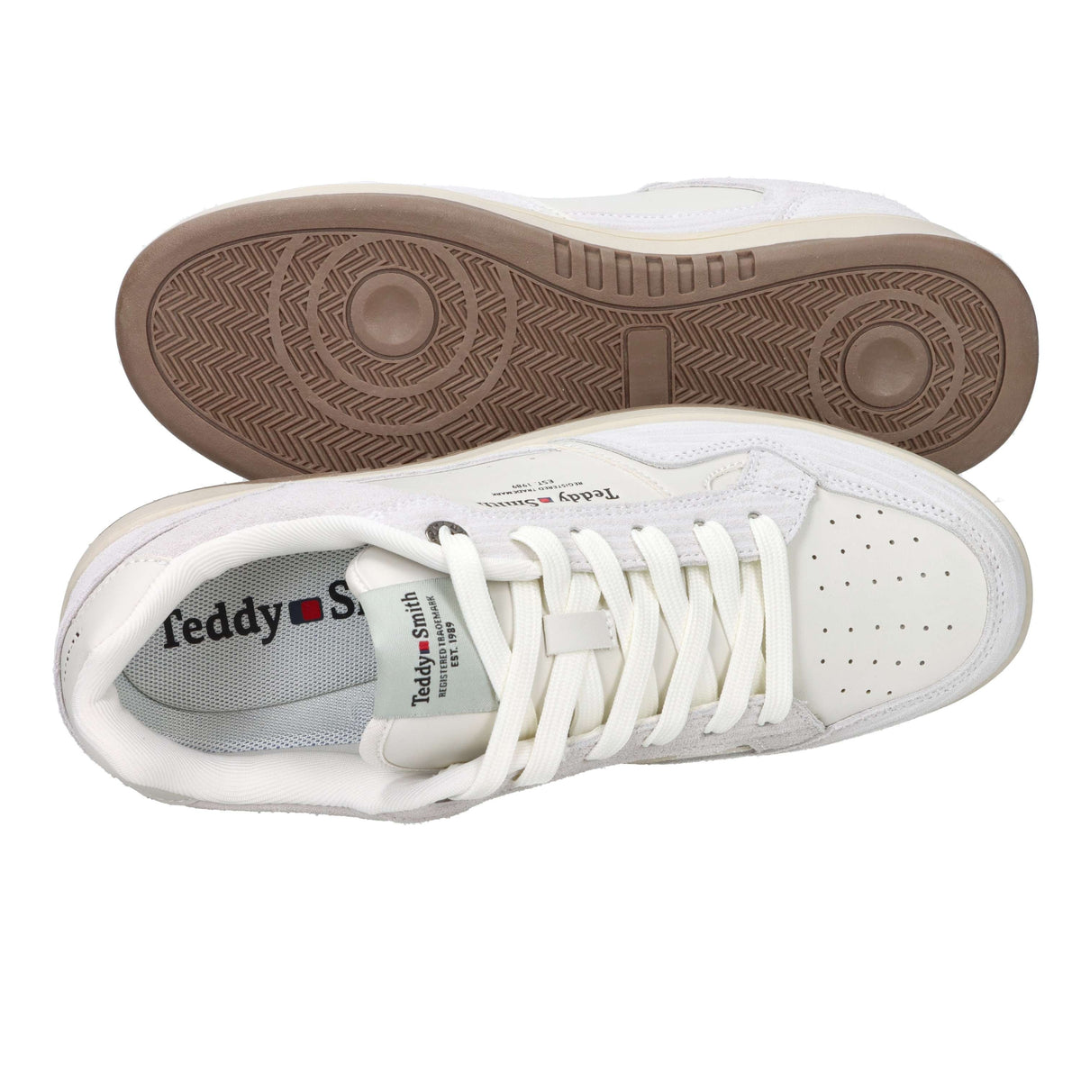 Teddy Smith Uomo Sneakers 121002 Ghiaccio