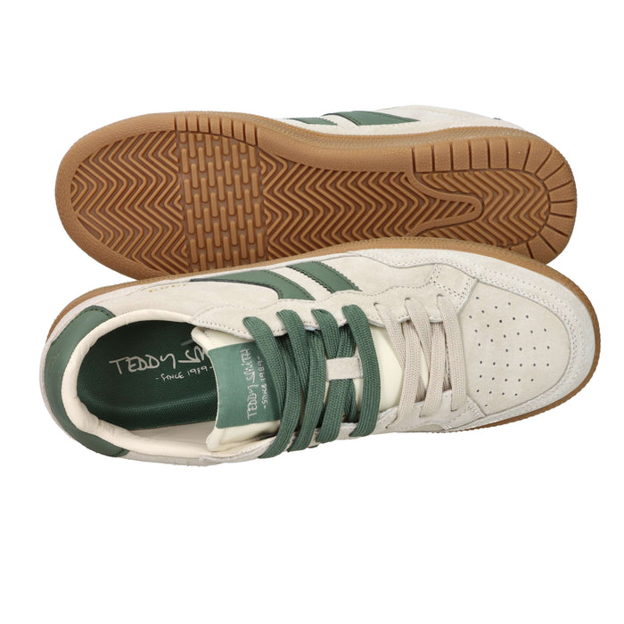 Teddy Smith Uomo Sneakers 121032 Beige/Verdone