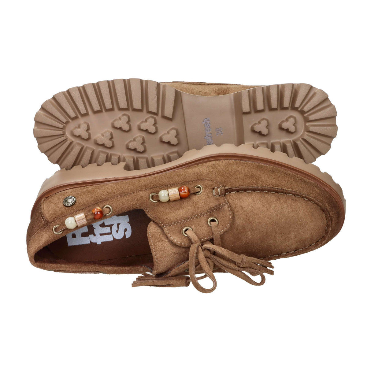 Refresh Donna Stringata 176029 Cammello