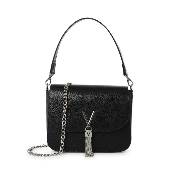 Valentino Donna Borsa a spalla VBS1R404G Nero/Argento