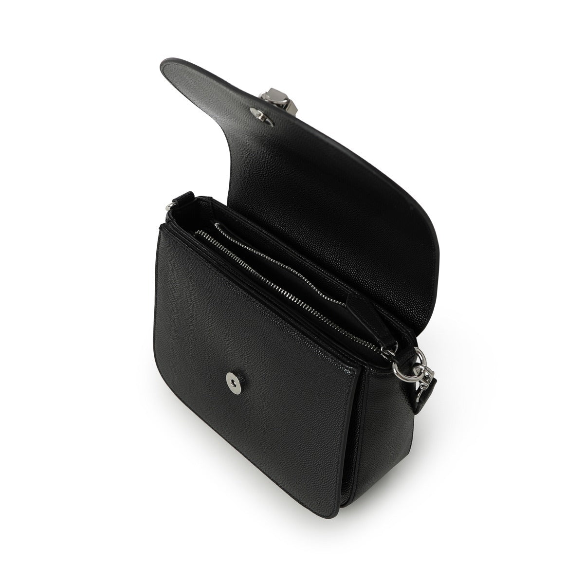 Valentino Donna Borsa a spalla VBS1R404G Nero/Argento