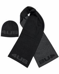 4Us Paciotti Unisex adulto Sciarpa PA004 Nero