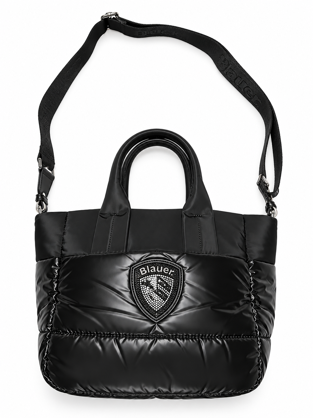 Blauer Donna Borsa a mano F6QUARTXS01/PAD Nero