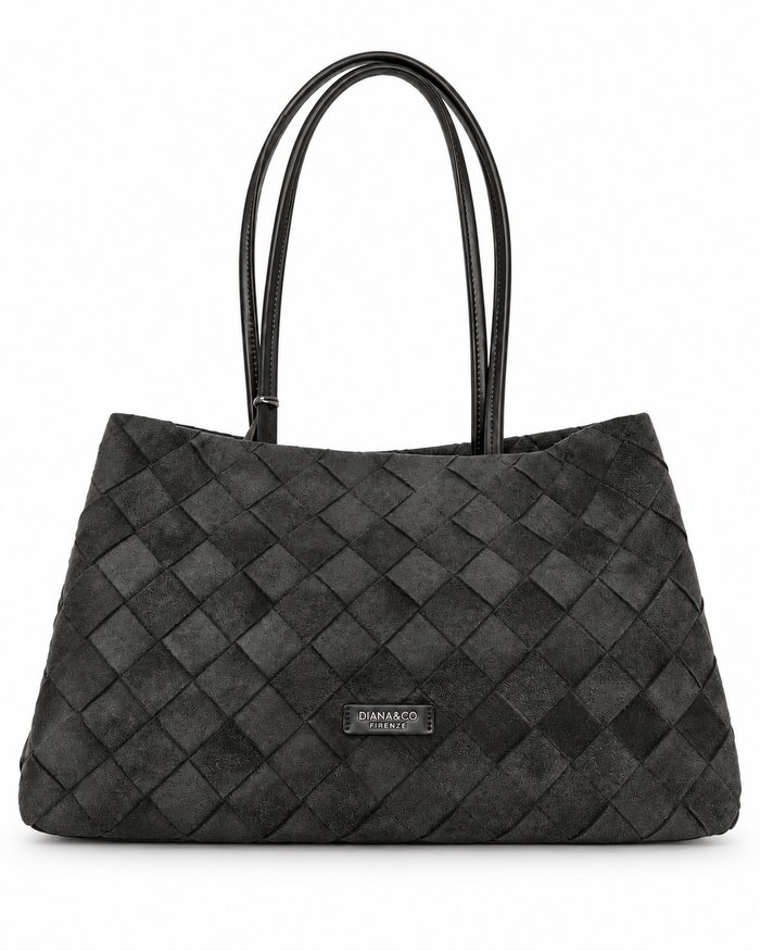 Diana & CO Donna Borsa a spalla DOS105-3 Grigio