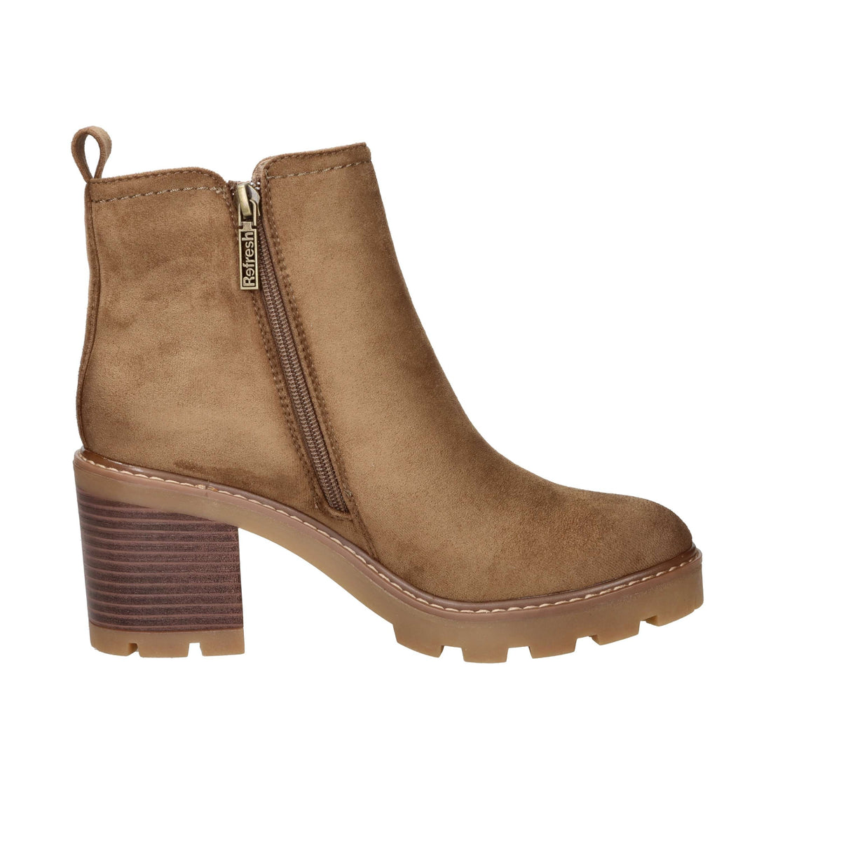 Refresh Donna Stivaletti con tacco 172125 Cammello