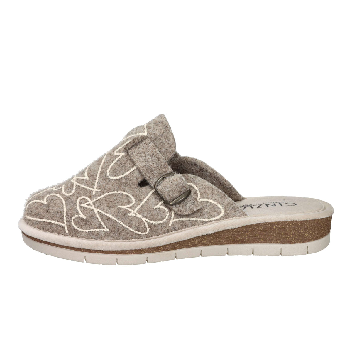 Cinzia Soft Donna Ciabatta invernale NG4008 Taupe