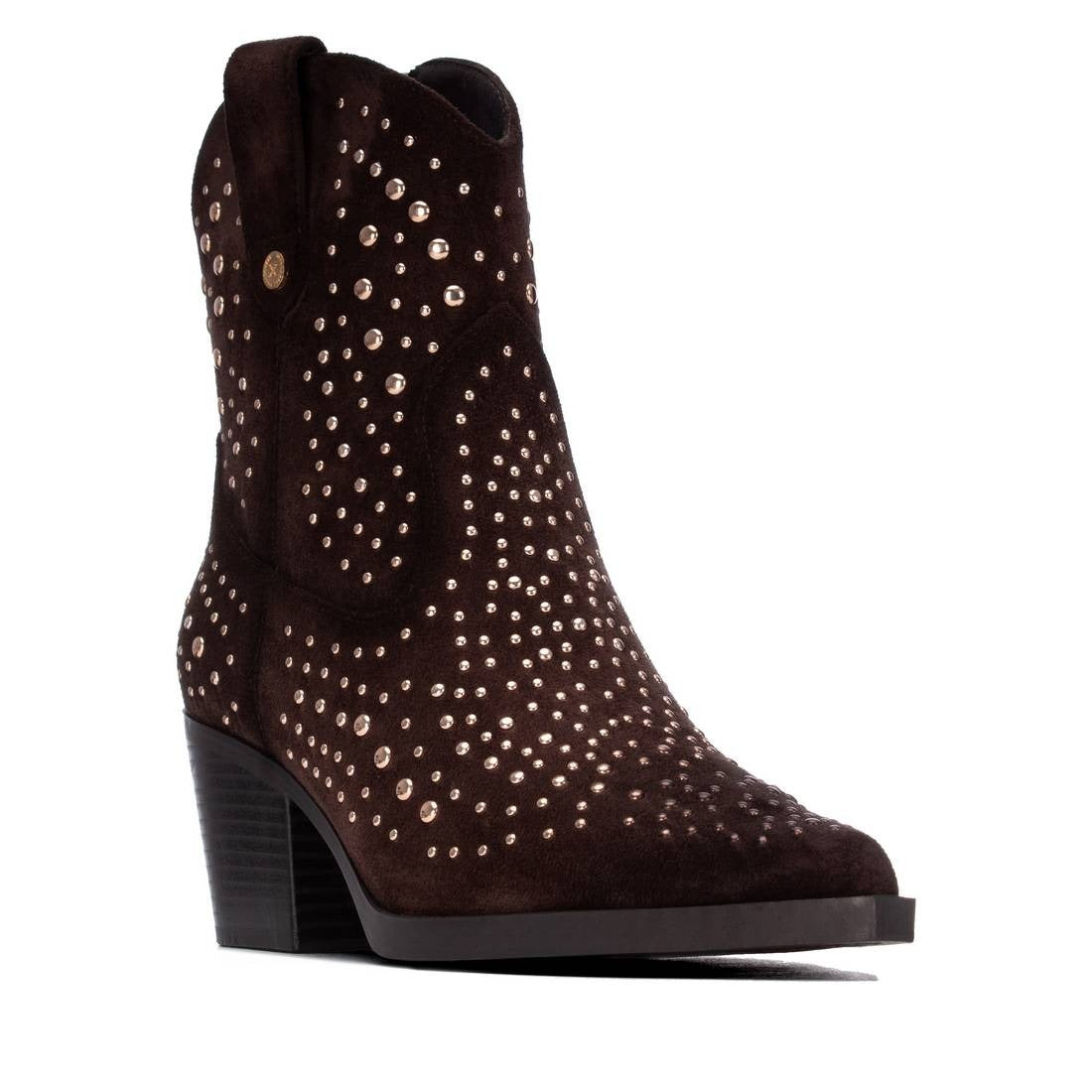 Xti Donna Stivaletti con tacco 146192 Marrone