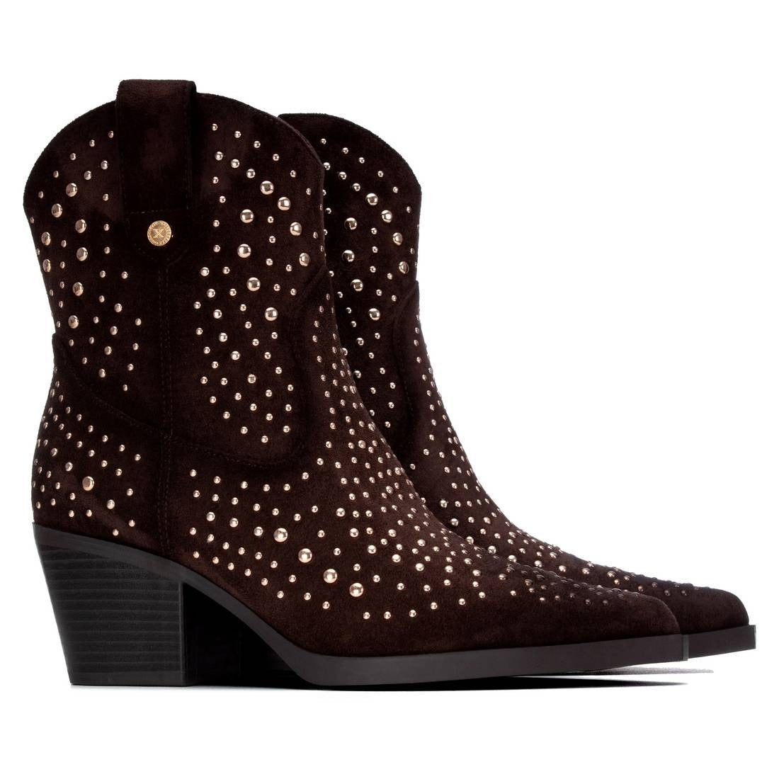Xti Donna Stivaletti con tacco 146192 Marrone
