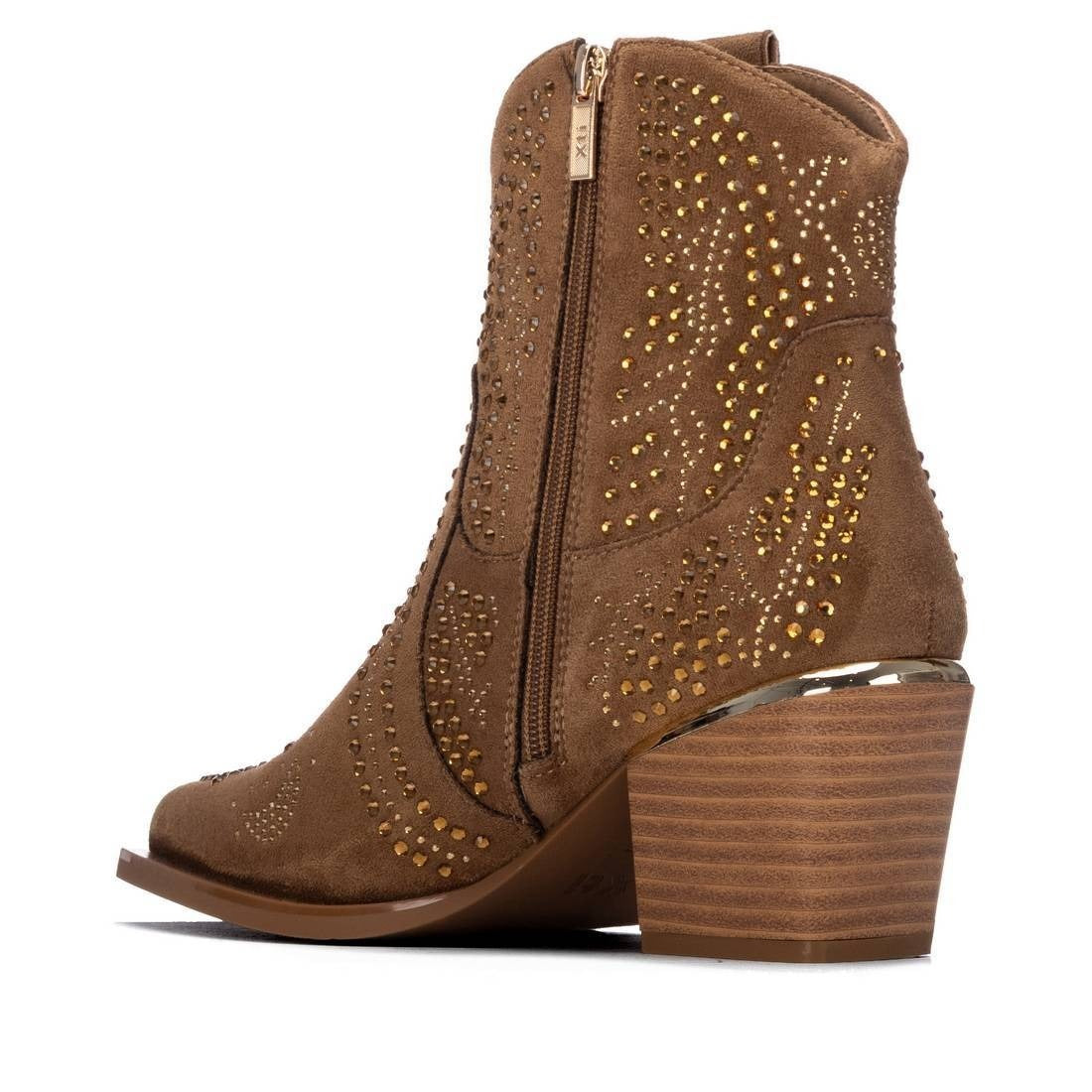 Xti Donna Stivaletti con tacco 146100 Cammello