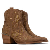 Xti Donna Stivaletti con tacco 146100 Cammello