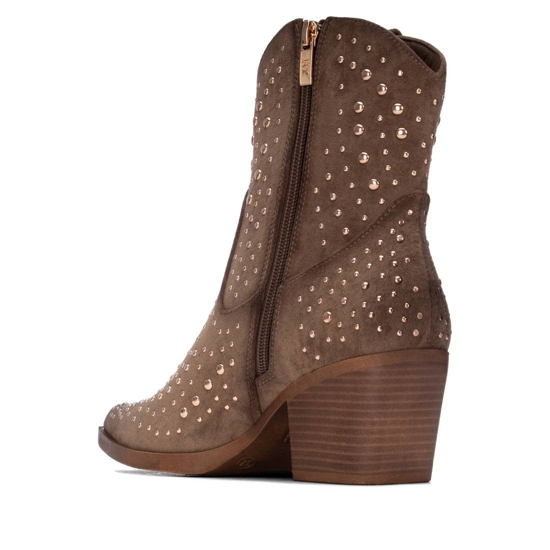 Xti Donna Stivaletti con tacco 146192 Taupe
