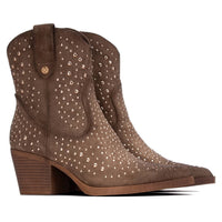 Xti Donna Stivaletti con tacco 146192 Taupe