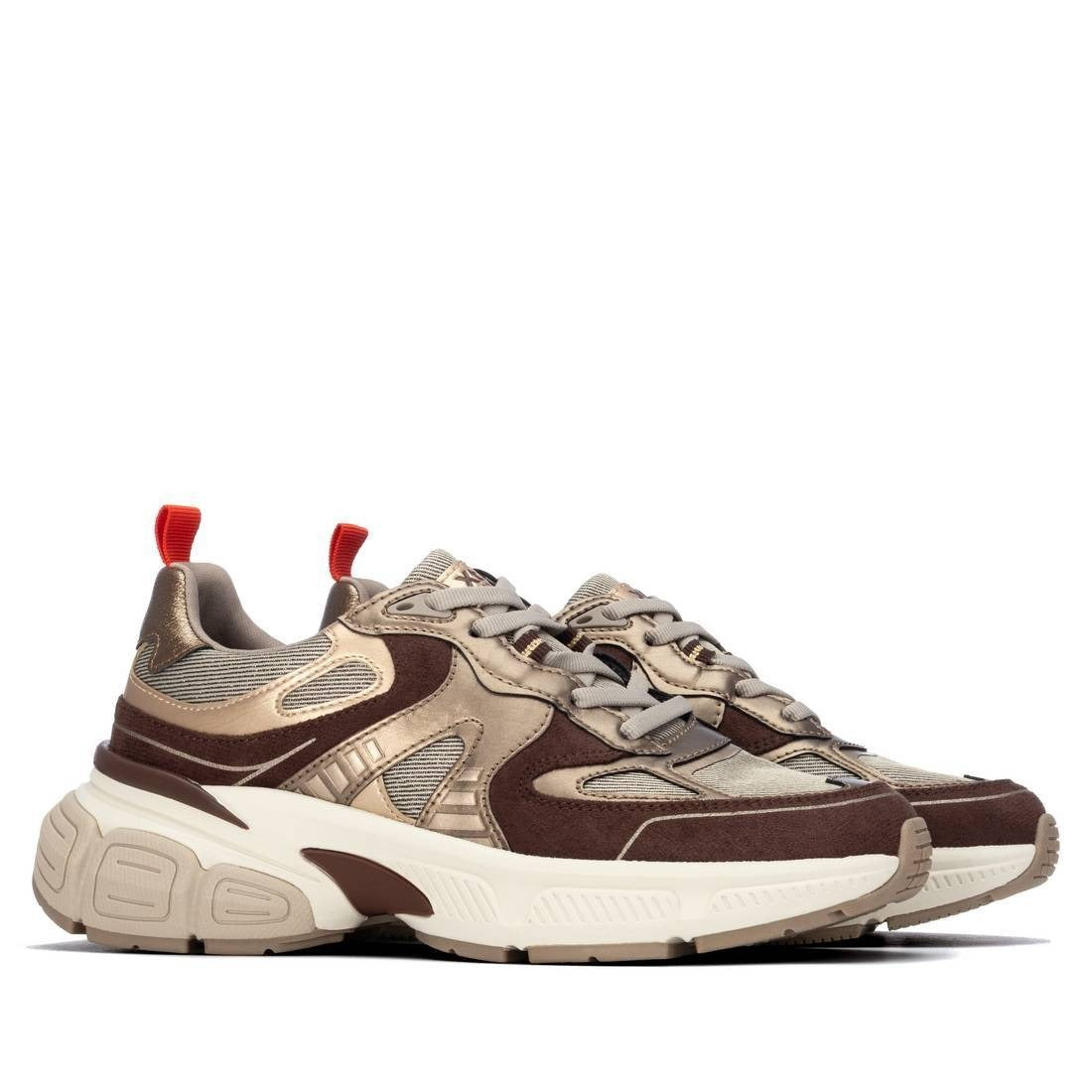 Xti Donna Sneakers 146495 Marrone