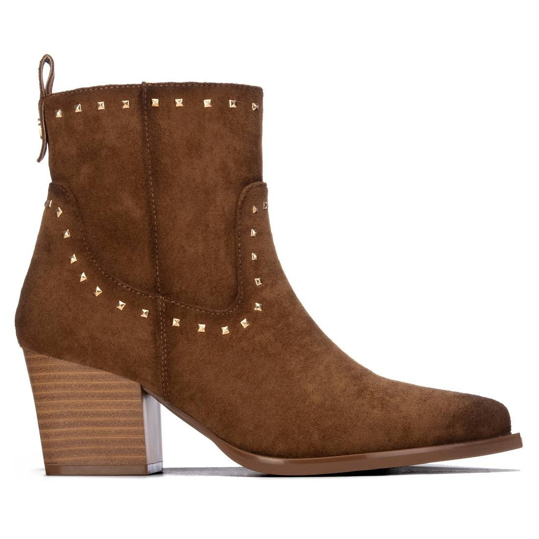 Xti Donna Stivaletti con tacco 146479 Cammello