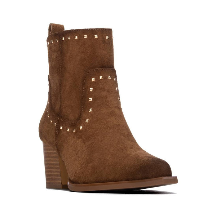 Xti Donna Stivaletti con tacco 146479 Cammello