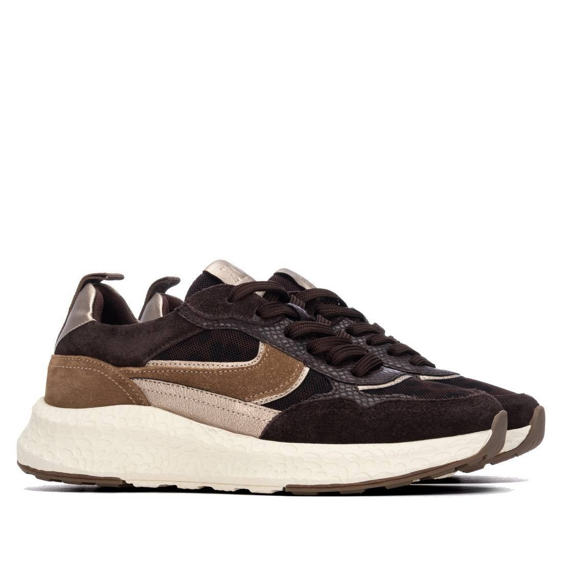 Xti Donna Sneakers 146145 Marrone