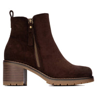Xti Donna Stivaletti con tacco 130703 Marrone