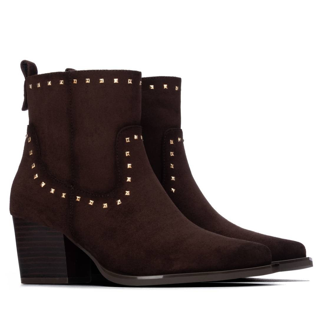 Xti Donna Stivaletti con tacco 146479 Marrone