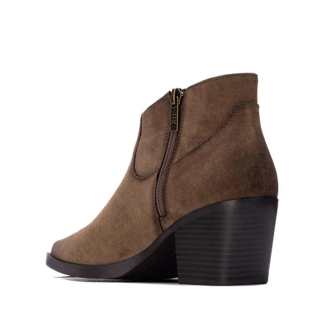 Xti Donna Stivaletti con tacco 146517 Taupe