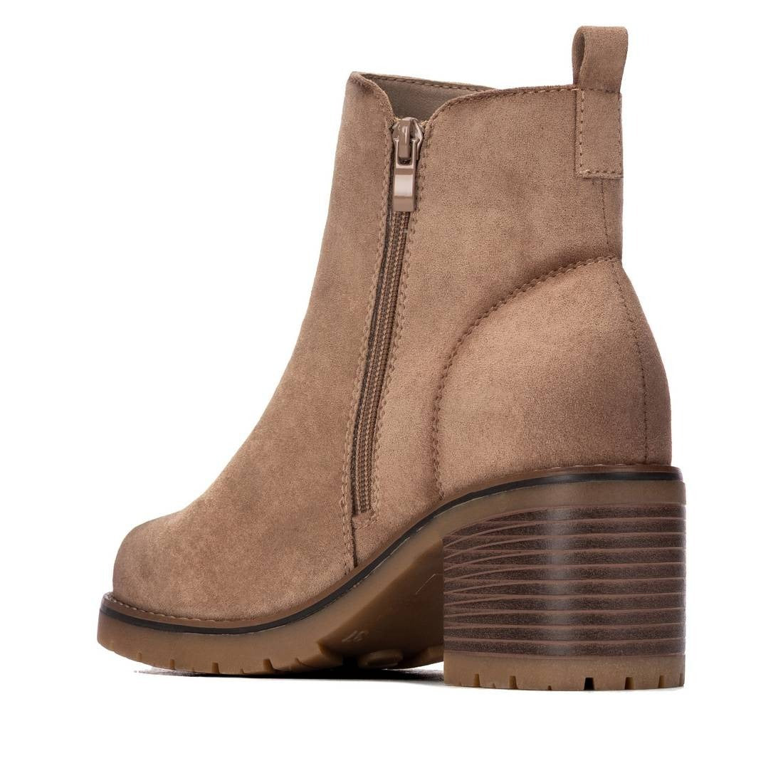 Xti Donna Stivaletti con tacco 130703 Taupe