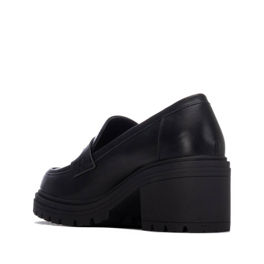 Xti Donna Mocassino tacco 146298 Nero