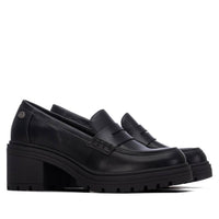 Xti Donna Mocassino tacco 146298 Nero