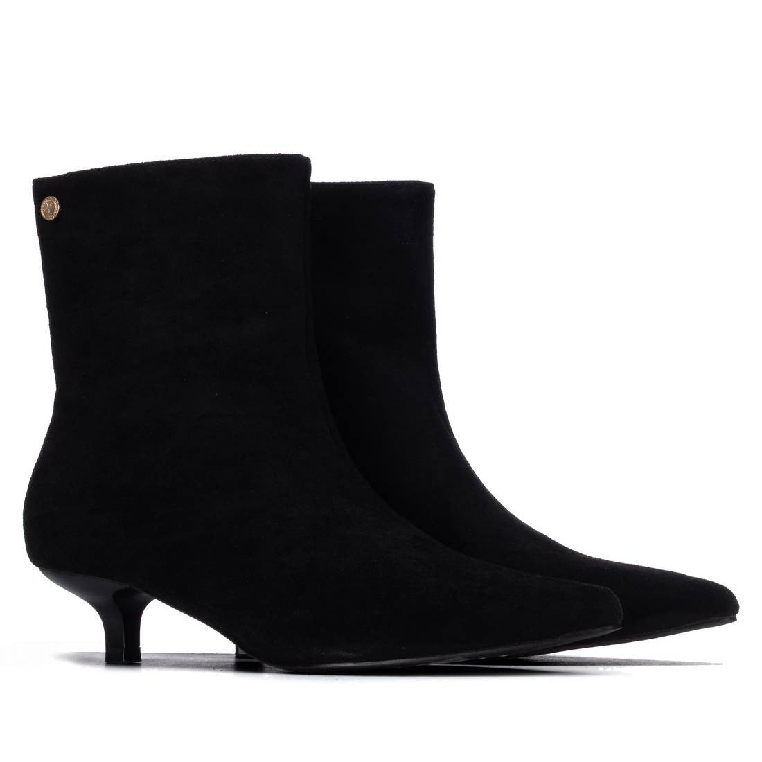 Xti Donna Stivaletti con tacco 146388 Nero