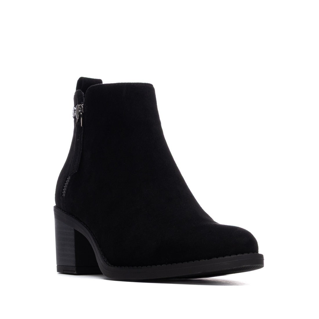 Xti Donna Stivaletti con tacco 130713 Nero