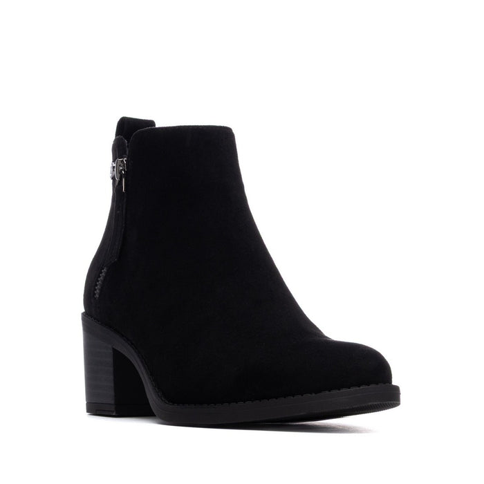 Xti Donna Stivaletti con tacco 130713 Nero