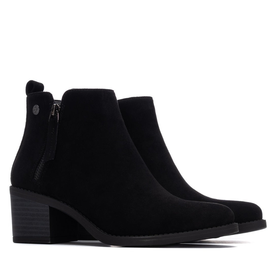 Xti Donna Stivaletti con tacco 130713 Nero