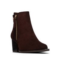 Xti Donna Stivaletti con tacco 146103 Marrone