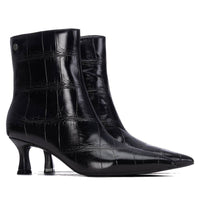 Xti Donna Stivaletti con tacco 146218 Nero