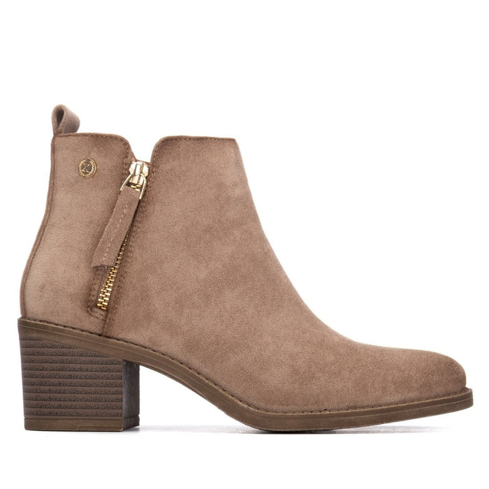 Xti Donna Stivaletti con tacco 130713 Beige