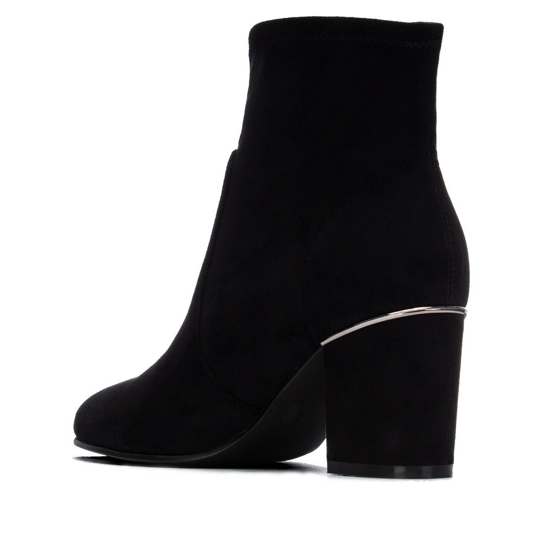 Xti Donna Stivaletti con tacco 130696 Nero
