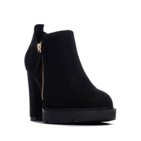 Xti Donna Stivaletti con tacco 146175 Nero